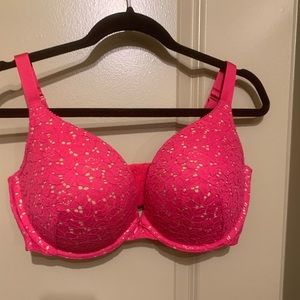 Push up plunge bra
